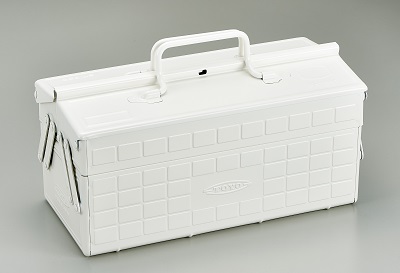 TOYO Cantilever Toolbox ST-350 White - Click Image to Close